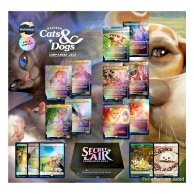 MTG Secret Lair Commander Deck Raining Cats and Dogs Limited