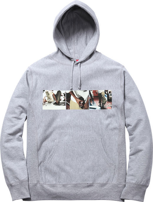 Supreme x Larry Clark 40 Oz. Hooded Sweatshirt (SS15) - Size Large