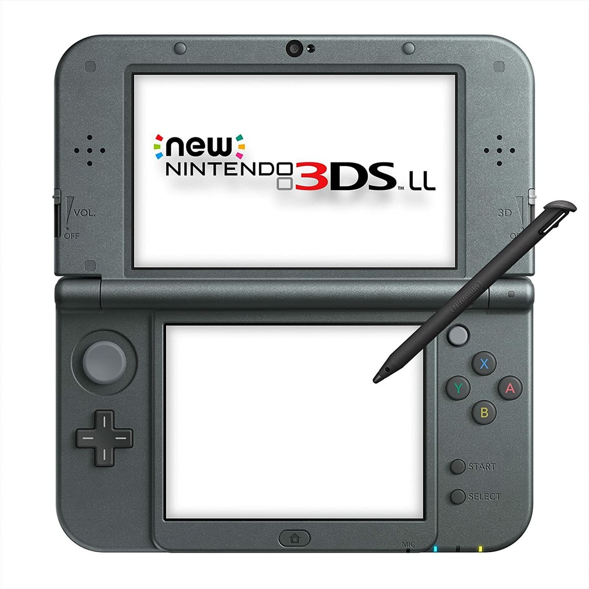 USED Japanese New Nintendo 3DS XL LL METALLIC BLACK only console
