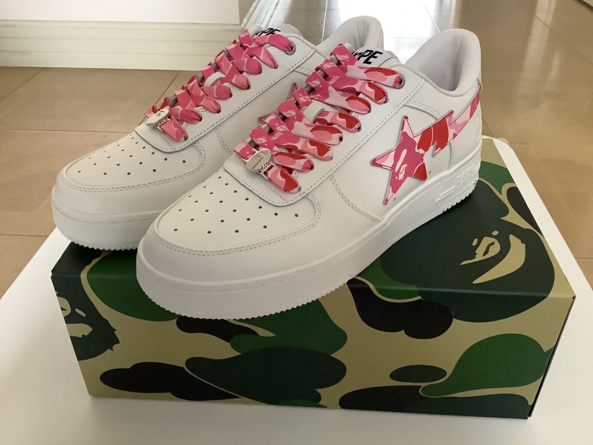Authentic ape bape abc camo bape sta pink US 9.5 10 11 12 bapesta