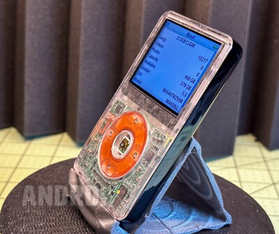 Custom 512GB Clear Face iPod 5.5 Gen - 3000mah Battery - Classic