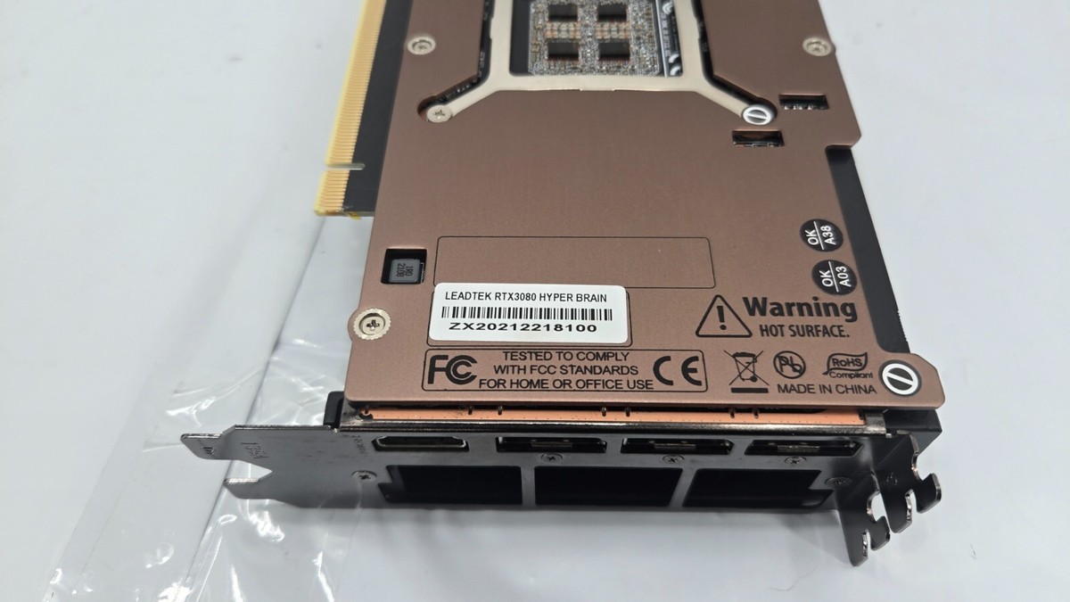 LeadTek - RTX 3080 12GB Graphics Card Hyper Brain | eBay
