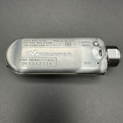 Sony NW-A608 Fully Working Digital Music Player 2GB Snow silver