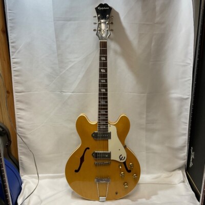 Electric Guitar Epiphone Casino Orange Label Natural Made in Japan