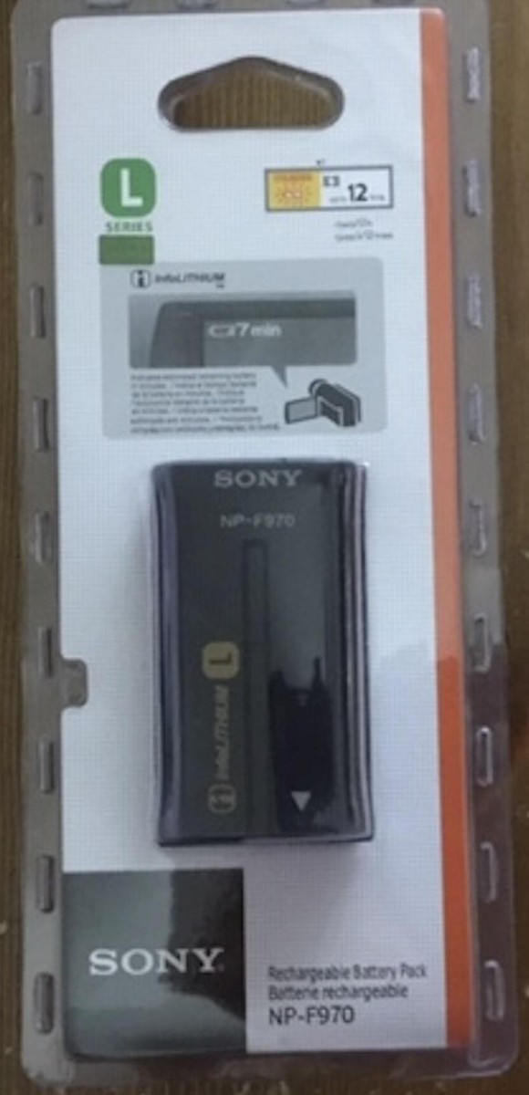 Sony NP-F970 (NPF970) Li-Ion Camcorder for sale online | eBay