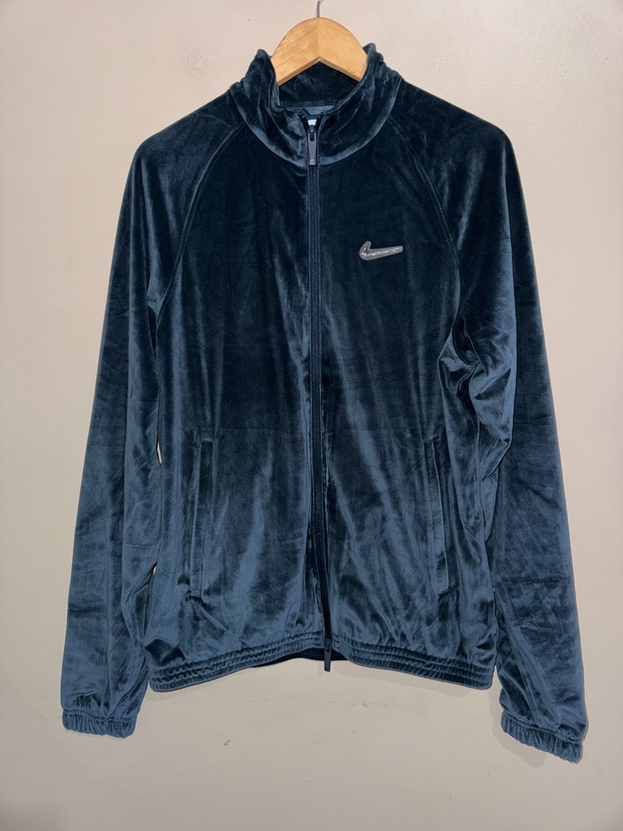 Nike x NOCTA Swarovski Velour Track Jacket Armory Navy DV3734-454