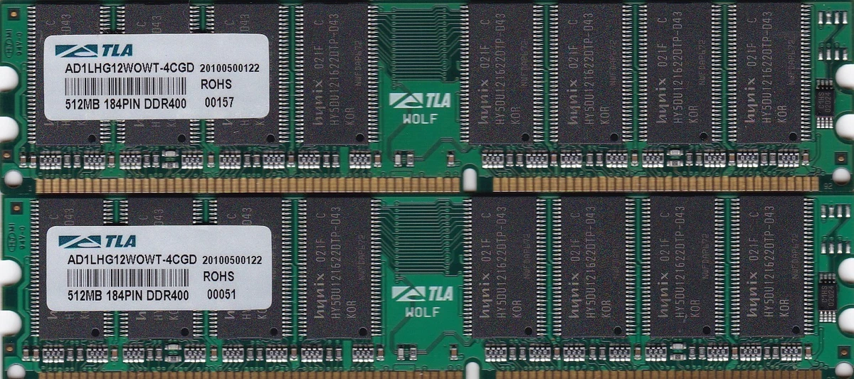 512MB DDR-400 Computer RAM for sale | eBay