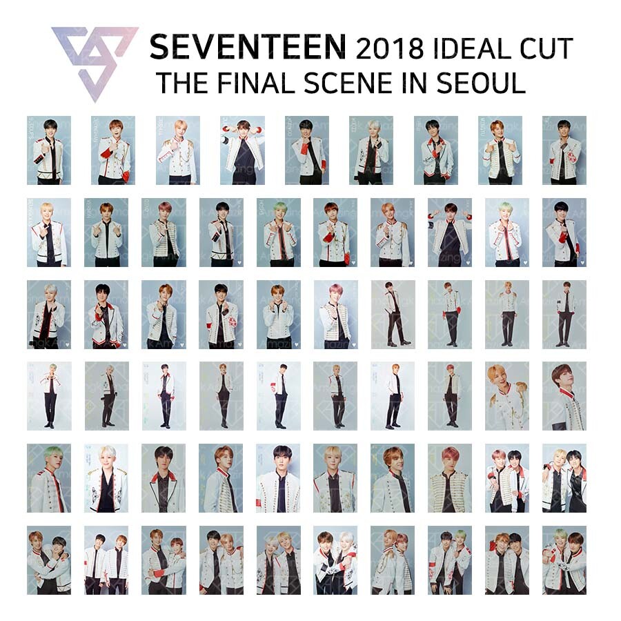 SEVENTEEN - 2018 IDEAL CUT FINAL SCENE IN SEOUL Official Trading