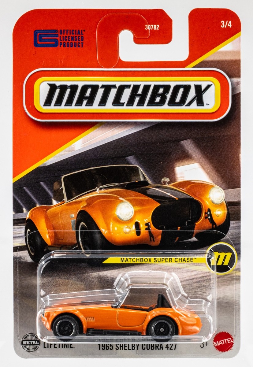 2025 Matchbox SC#3 1965 Shelby Cobra 427 ORANGE METALLIC | SUPER