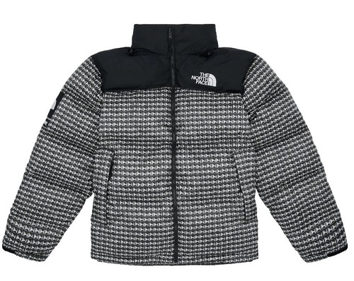 Supreme x The North Face Faux Fur Nuptse Jacket Red M | eBay