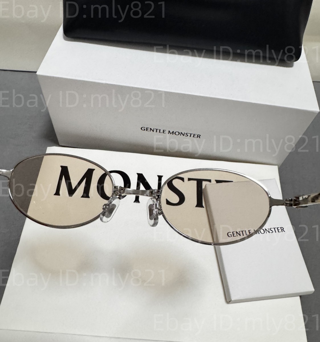 GentleMonster Sunglasses Pocket - Pico 02(BR) Silver Frame orange