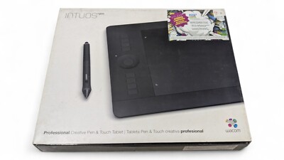 WACOM Intuos Pro Medium PTH-651-ENES Graphics Tablet PTH-651/K1-BX