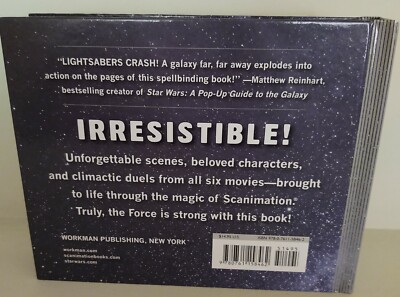 New Disney Star Wars A Scanimation Book Rufus Butler Seder Iconic