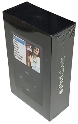 NEW Sealed RARE Apple iPod Classic 6th Generation 80GB Black