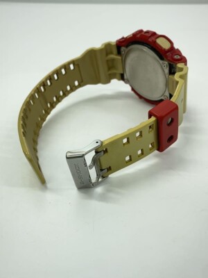 CASIO G-SHOCK Crazy Color GA-110CS Iron Man Style Quartz Red Gold