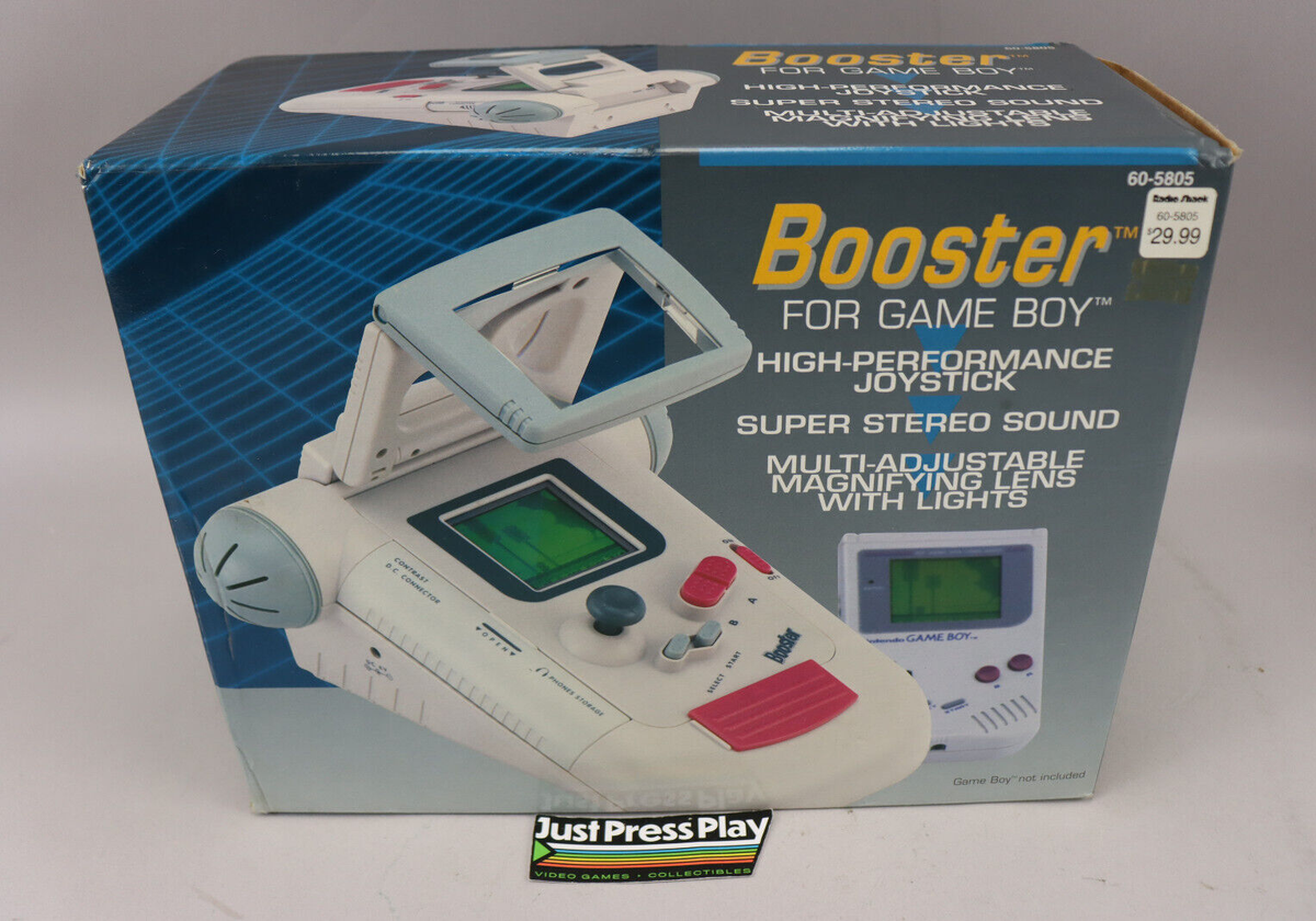 Radio Shack Game Boy Booster Joystick Speakers Magnifying Lens