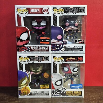 ヴェノム カーネイジ funko pop ✕ 6点セット ヴェノム カーネイジ