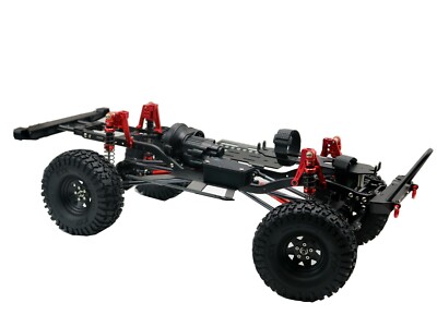 KYX All Metal Upgraded 313mm Axial SCX10 II Chassis Kit w/ Axle
