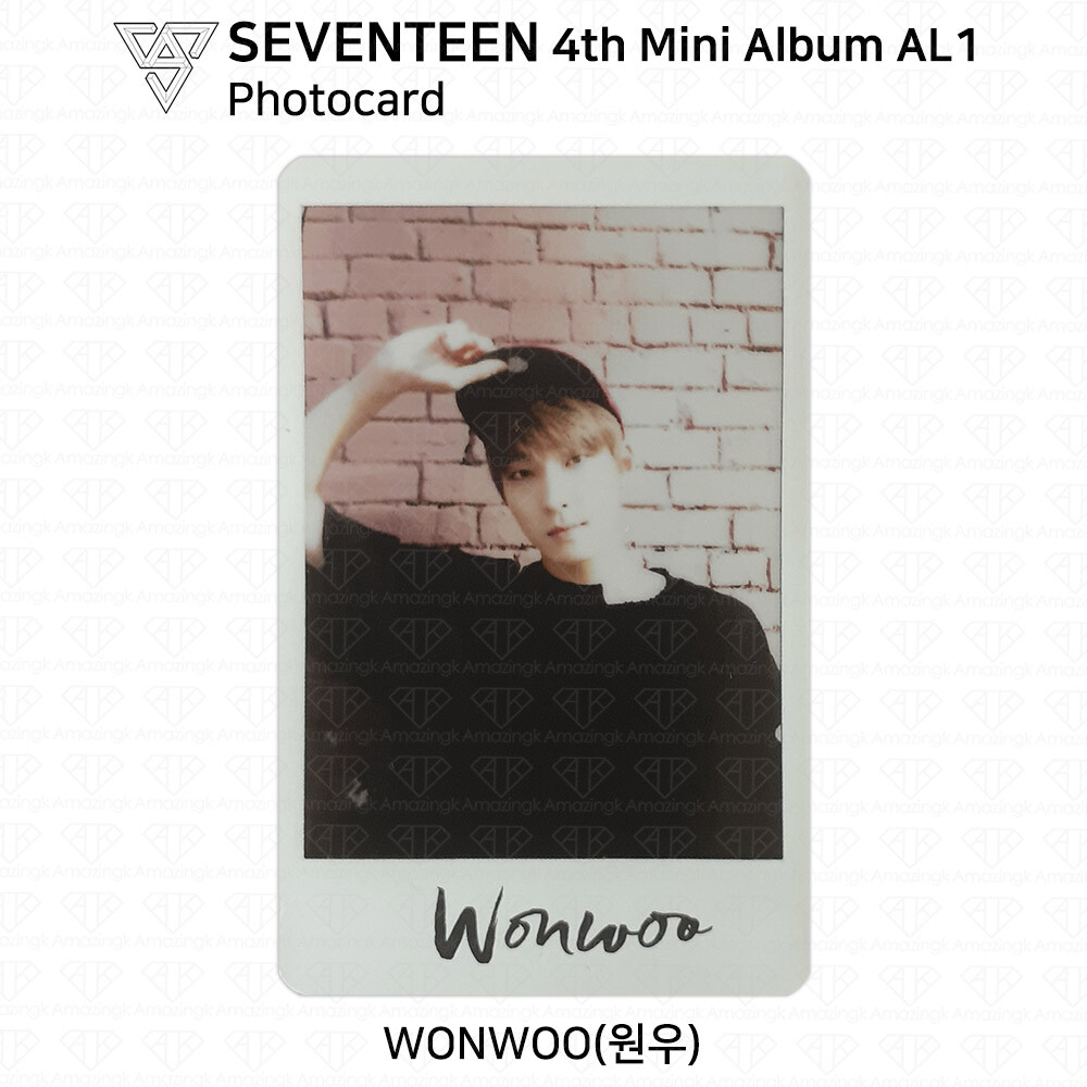 SEVENTEEN 4th Mini Album Al1 Official Photocard Jeonghan Mingyu
