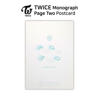 TWICE PAGE TWO Monograph Official Postcard Nayeon Momo Sana Mina