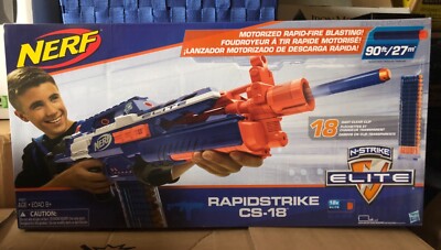 Nerf CS-18 N-Strike Elite Rapidstrike Blaster. Rare. New. Sealed