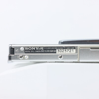 N. Mint] Sony Cyber-Shot Dsc-T7 Silver Slim & Compact Digital