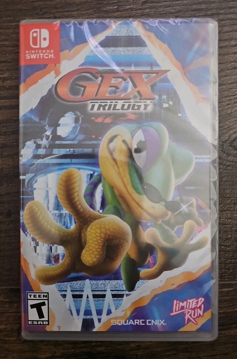 Gex Trilogy - Nintendo Switch Limited Run - 3 Games - New Factory
