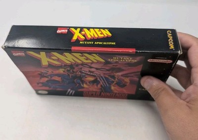X-Men Mutant Apocalypse Box Super Nintendo SNES NES Original | eBay