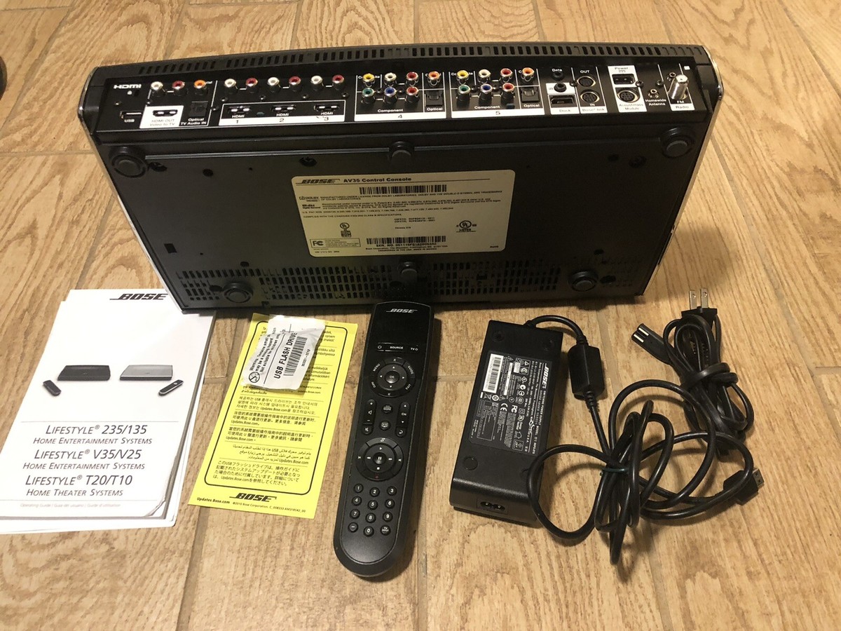 Bose Lifestyle V35 5.1 Channel Home Theater Receiver Hd Upgrade