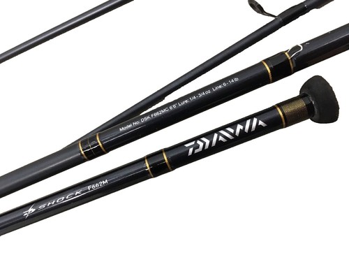 Daiwa BLAZON C69H-2-ST Baitcasting Rod for Bass | eBay