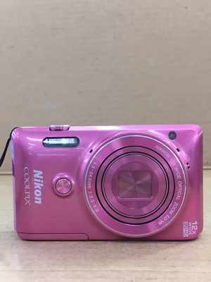 Nikon Coolpix S6900 16 MP 12x Optical Zoom Compact Digital Camera