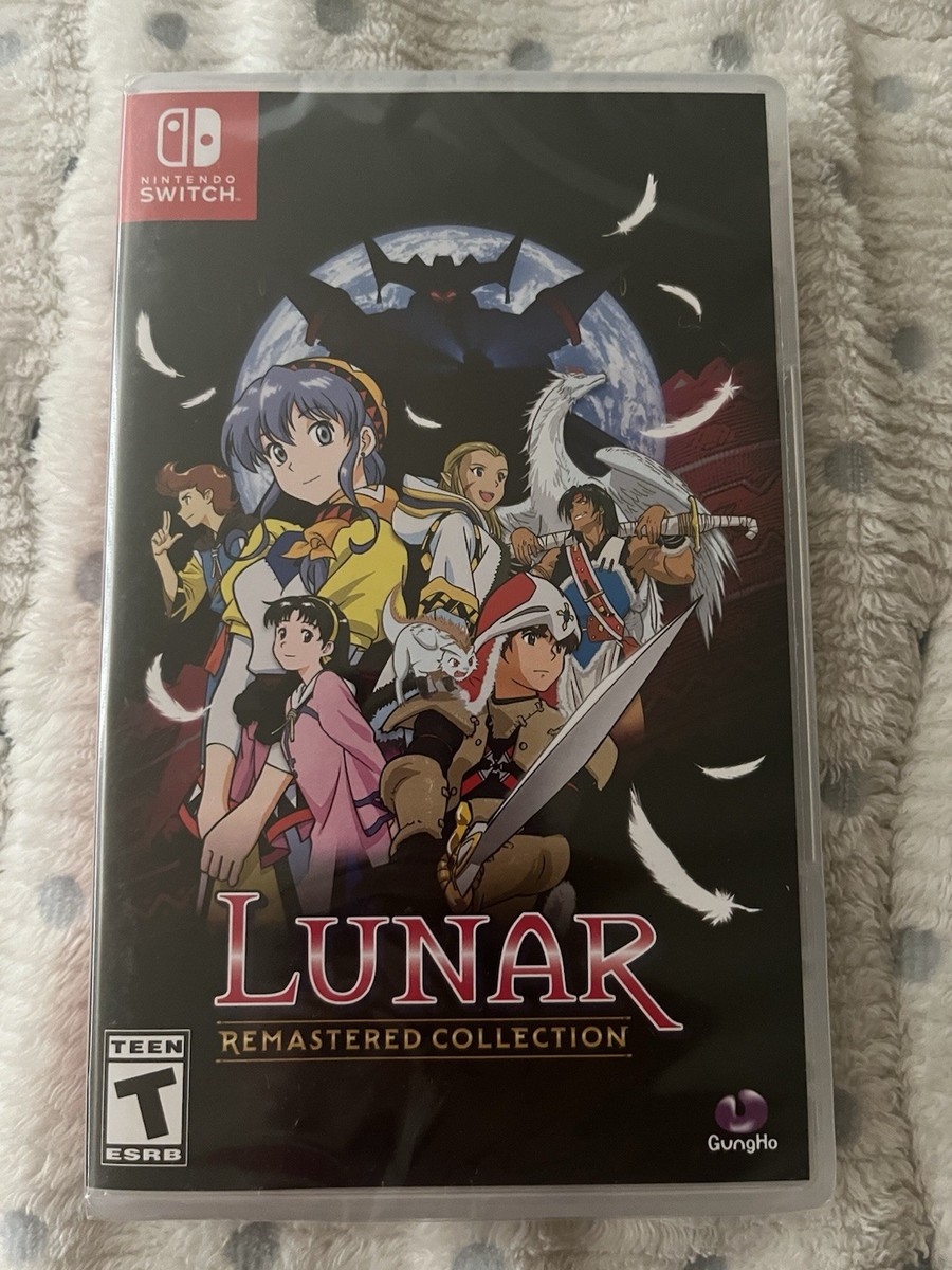NEW Lunar Remastered Collection Nintendo Switch videogame GungHo