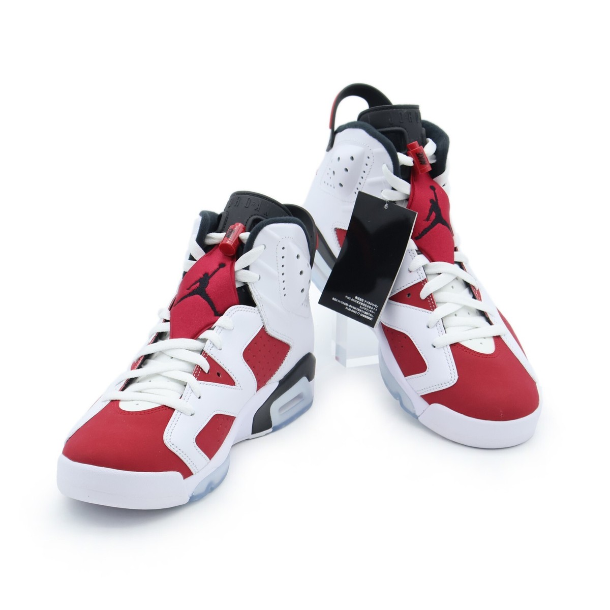 CT8529-106 Nike Air Jordan 6 Retro Carmine Red White Black
