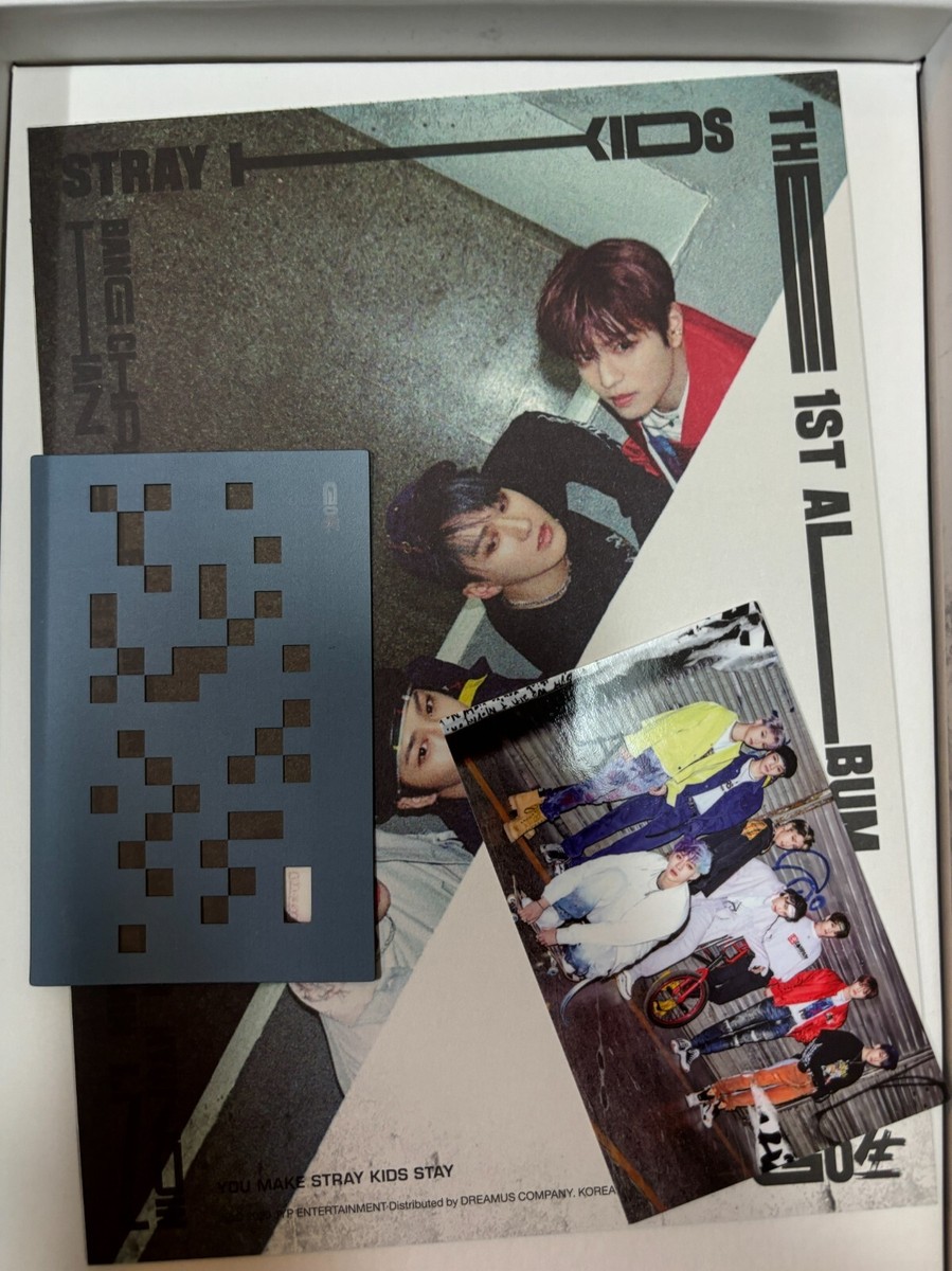 STRAY KIDS [GO LIFE] FELIX Autographed Signed Album STRAYKIDS GO生