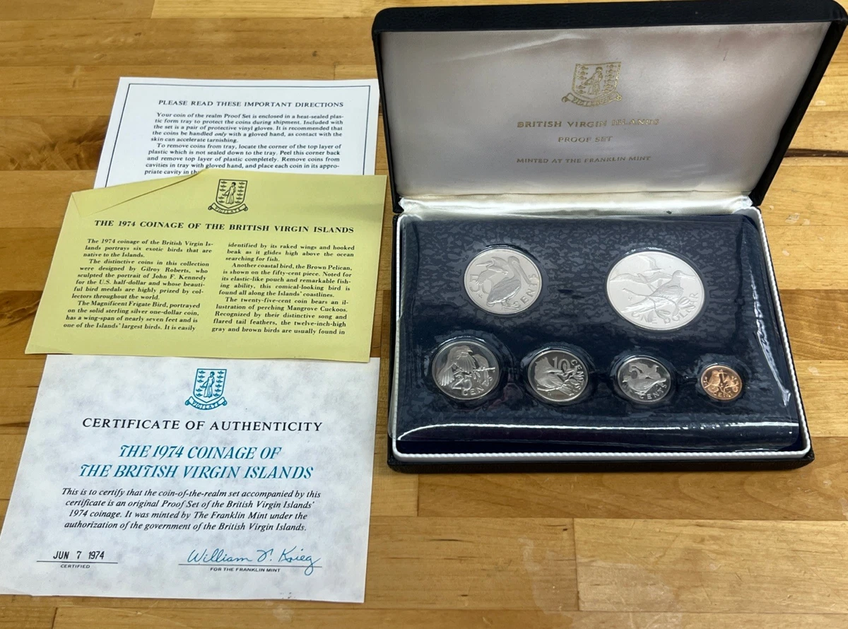 Silver 1974 British Virgin Islands Coins for sale | eBay