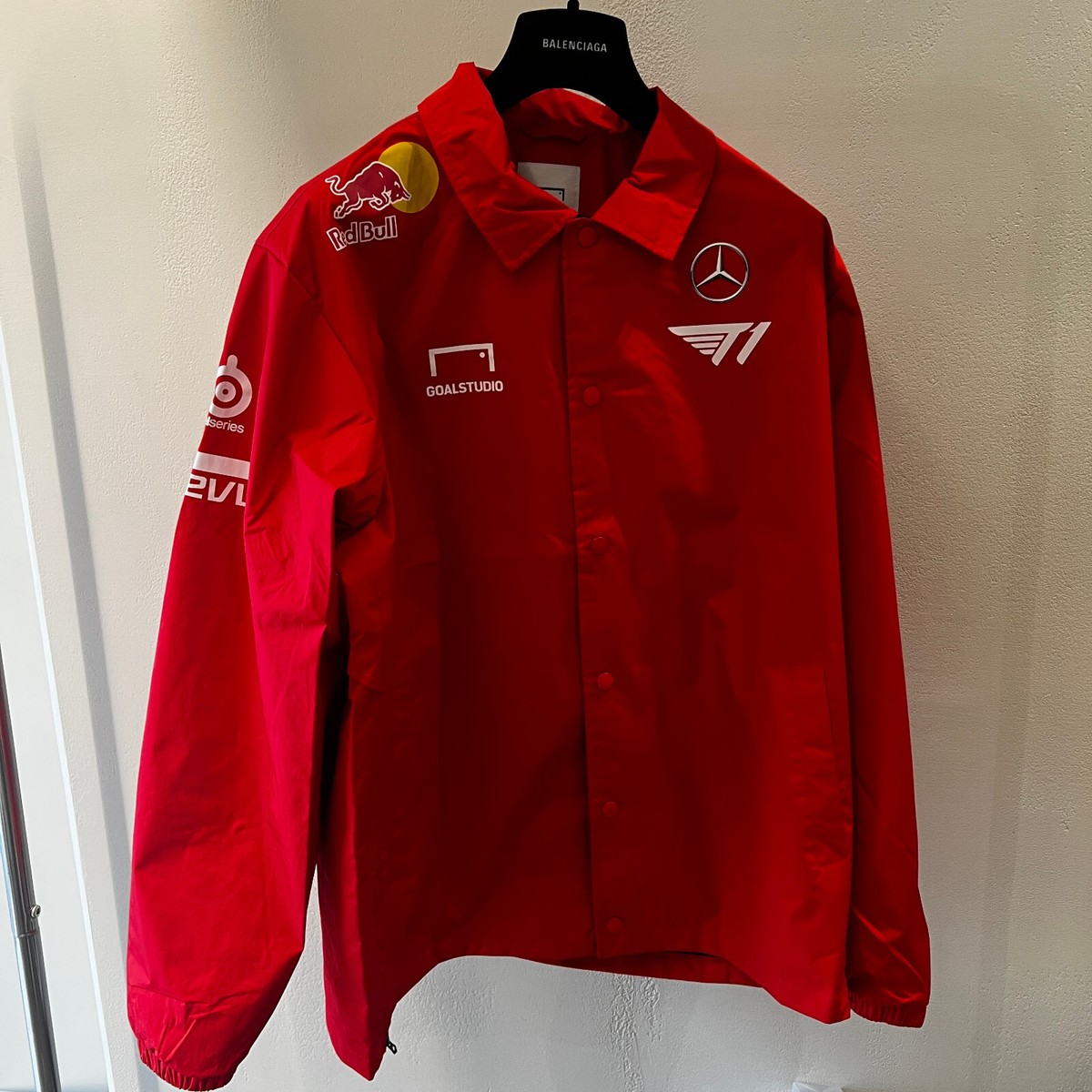 2025 T1 Uniform Jacket Red League of Legends 100% Authentic | eBay