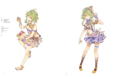 GUMI GRAPHIXXX Vocaloid GUMI 5th Anniversary Official Art Book