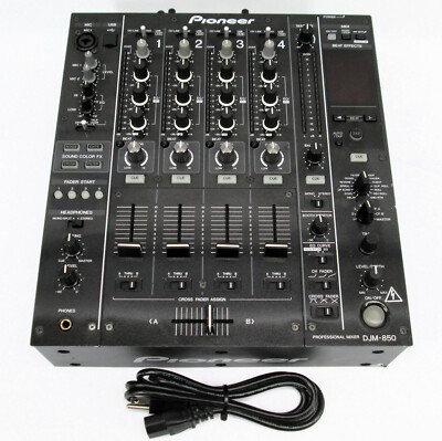 Pioneer DJM-850-K 4-Channel Digital DJ Mixer | eBay