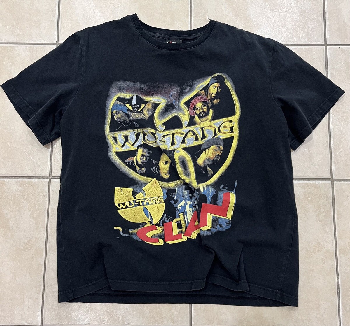 Vtg Style Wu Tang Clan Shirt Killa Army Rap Tee Sz Large Snoop