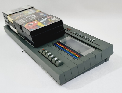 Vintage SINCLAIR 128K ZX Spectrum+ 2 Computer With 12 Tape with