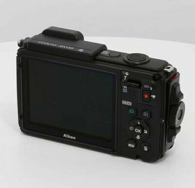 Nikon COOLPIX AW130 Digital Camera W. 5x Zoom Lens Yellow | eBay