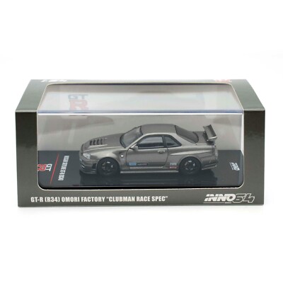 INNO64 NISSAN SKYLINE GT-R R34 OMORI FACTORY CLUBMAN RACE SPEC
