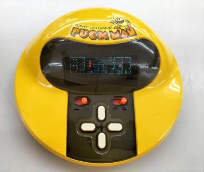 TOMY LSI GAME PUCK MAN Tested Retro Vintage Pacman Handheld LCD