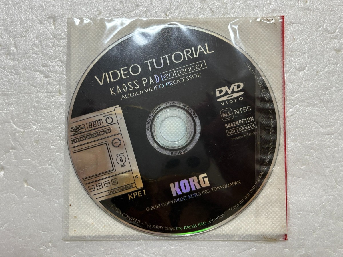 Korg Kaoss Pad entrancer KPE1 Audio Video Processor with Power