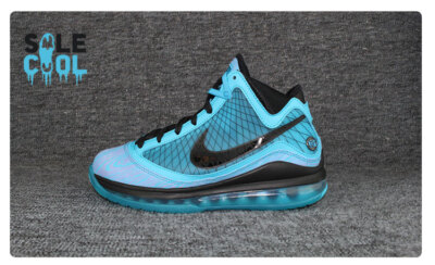 Nike Lebron VII GS Basketball Chlorine Blue Shoes CK0719-400 | eBay