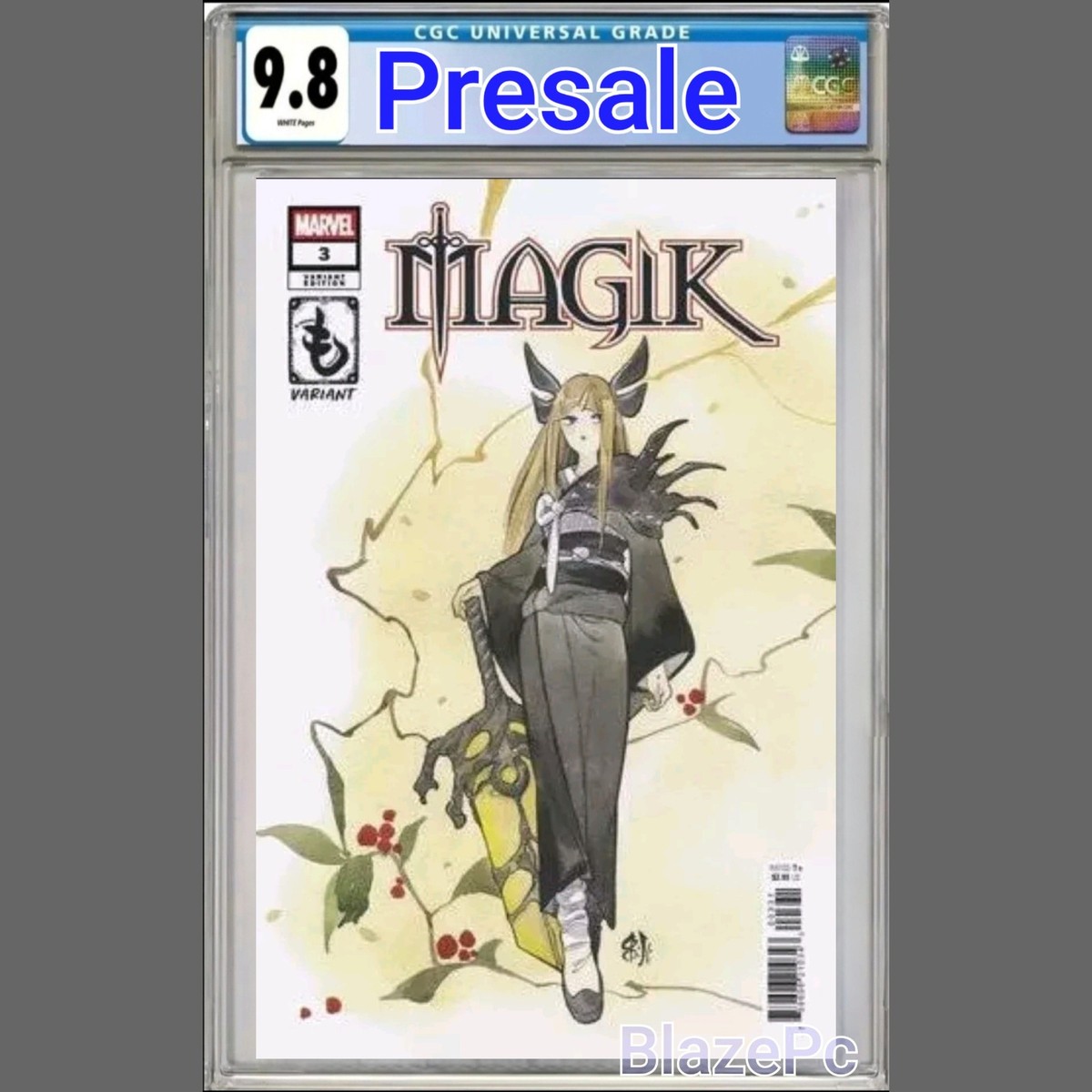 Magik #3 CGC 9.8 Peach Momoko Kimono Variant 1st Print Marvel 2025