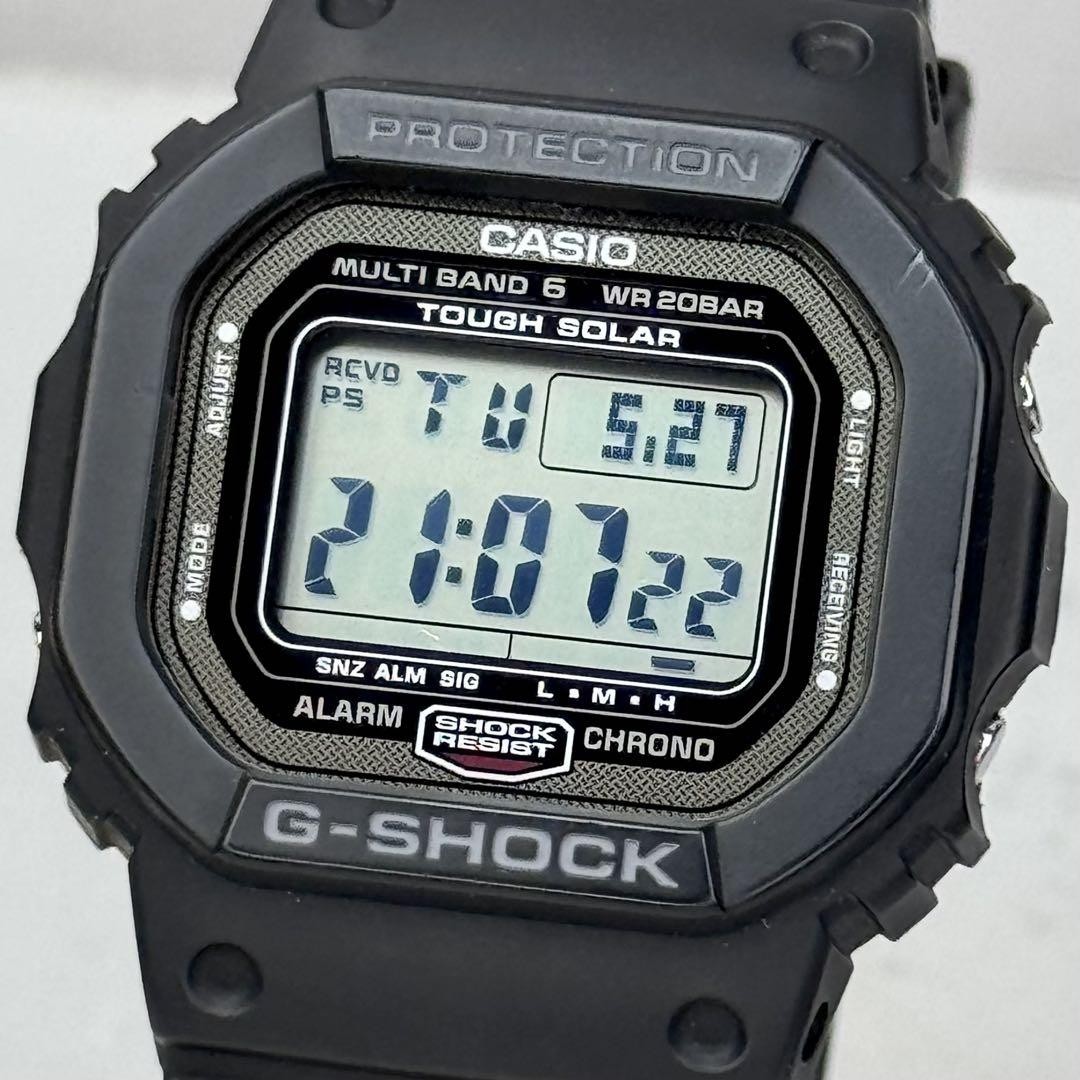 CASIO G-SHOCK GW-5000-1JF Solar Radio Watch Screw Back JP Model