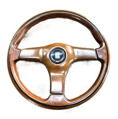 NARDI GARA3 Wood Steering Wheel Vintage JDM Discontinued Italy