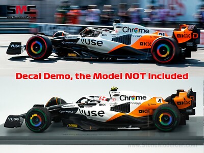 Decal for 1:43 Spark Triple Crown Special Livery Mclaren F1 MCL60