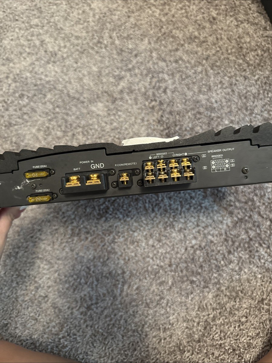 Kenwood KAC-848 4-Channel Car Amp 793276300782| eBay